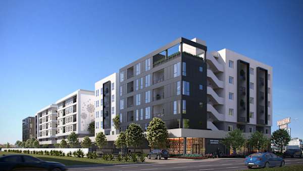 Tellus on Carson Apartments property